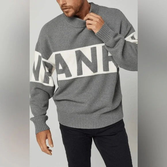 ANR LOGO SWEATER Alp-n-Rock Ivory White Luxury Ski Unisex Ski